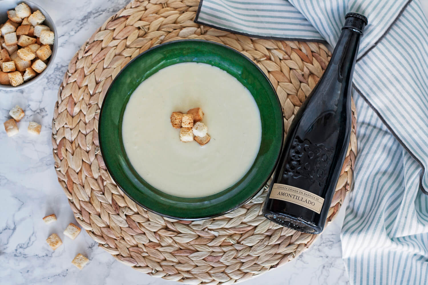 Receta tradicional de vichyssoise